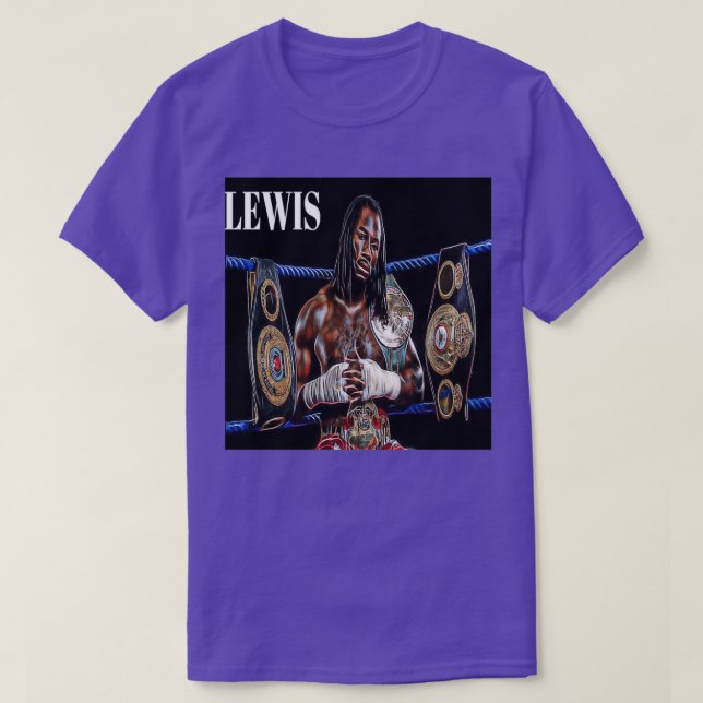 Din Lennoxx Lewis är här T Shirt (Design framsida)