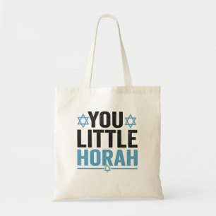 Din lilla Horah Hanukkah Funny Jewish Sayed Gift Tygkasse