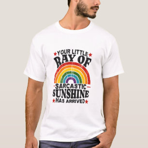 Din lilla stråle av sarkastisk solsken t shirt
