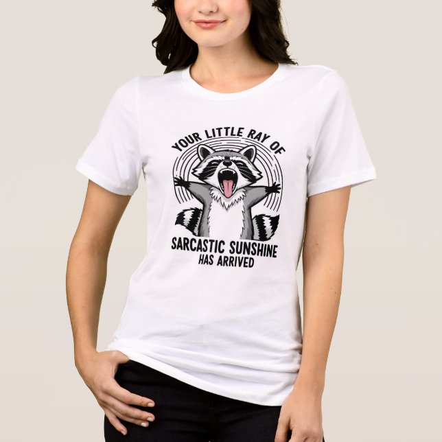 Din lilla stråle av sarkastisk solsken T-Shirt (Framsida)