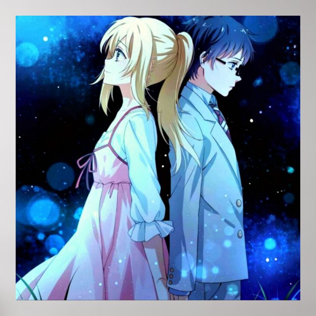 Din Ljug i april Poster (Framsidan)