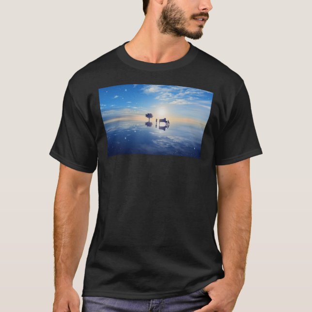 Din ljug i april Poster T Shirt (Framsida)