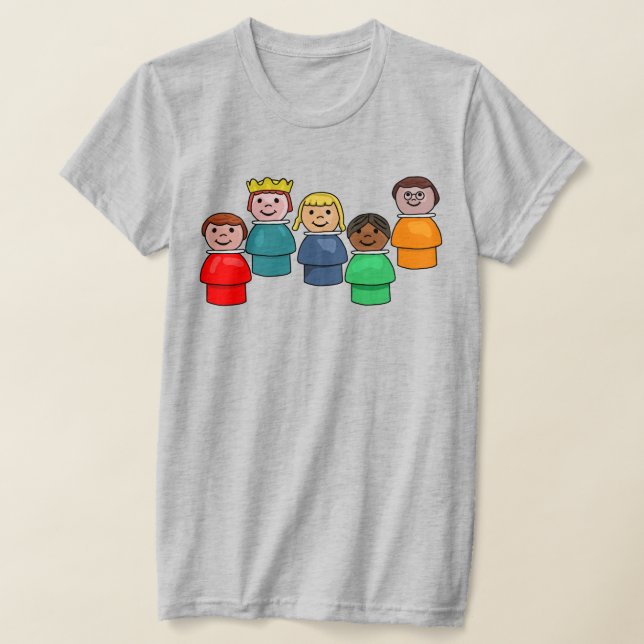Din Local Girl Gang T Shirt (Laydown)