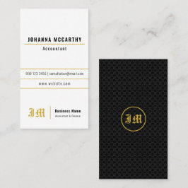 Din Logotyp | Anpassningsbar Accountant BusinessLo Visitkort