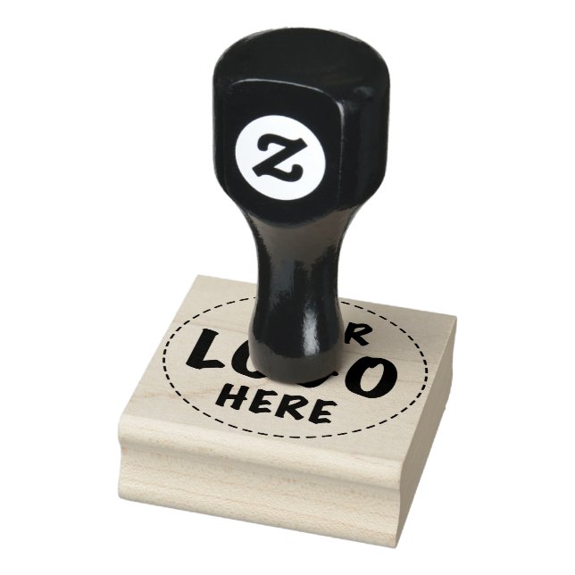 Din Logotyp Anpassningsbar Business Rubber Frimärk Stämpel (Stämpel)