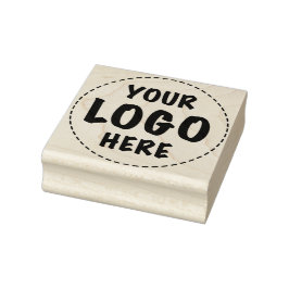 Din Logotyp Anpassningsbar Business Rubber Frimärk Stämpel