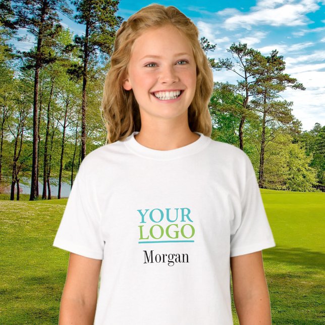 Din Logotyp/Art/Foto, Namn eller Monogram T Shirt (Skapare uppladdad)