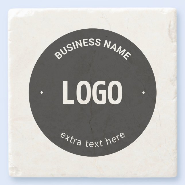 Din logotyp, bild eller design & redigerbar text stenunderlägg (Skapare uppladdad)