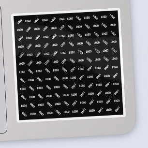Din Logotyp/bild Unik modern geometrisk Patten Klistermärken