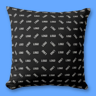 Din Logotyp/bild Unik modern geometrisk Patten Kudde
