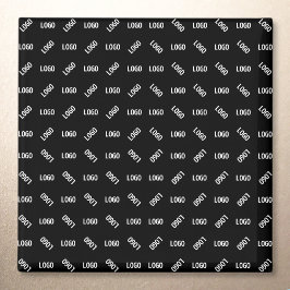 Din Logotyp/bild | Unik modern geometrisk Patten Magnet