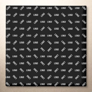 Din Logotyp/bild   Unik modern geometrisk Patten Magnet