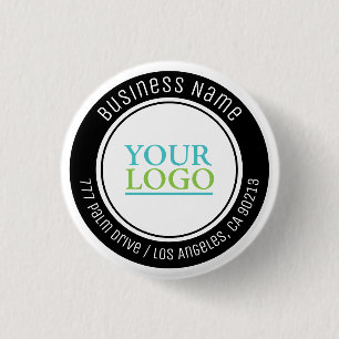 Din Logotyp, Business Namn, Adress eller valfri te Knapp