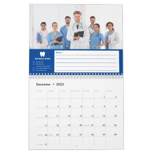 Din Logotyp Dagmodernt minimalistiskt företag Kalender