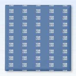 Din Logotyp eller bild | Lodrät Rand Mönster Magnet