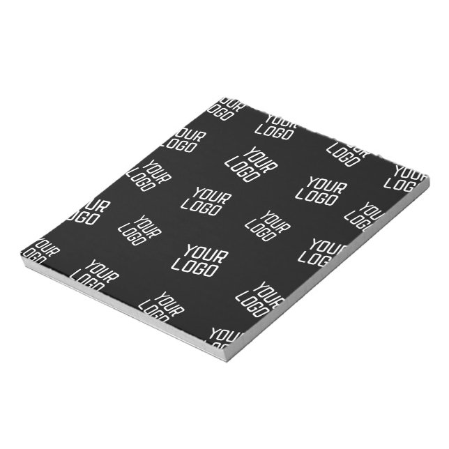 Din Logotyp eller bild | Slumpmässig Tittar mall Anteckningsblock (Roterad)