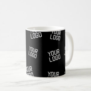 Din Logotyp eller bild Slumpmässig Tittar mall Kaffemugg