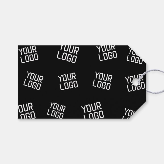 Din Logotyp eller bild | Slumpmässig Tittar mall Presentetikett (Framsidan (Horisontell))