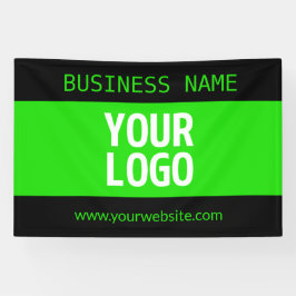 Din logotyp eller bild | Svart & Ljusgrön