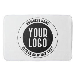 Din Logotyp eller design | Fet redigerbar text Badrumsmatta