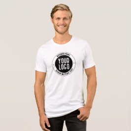 Din Logotyp eller design | Fet redigerbar text T Shirt