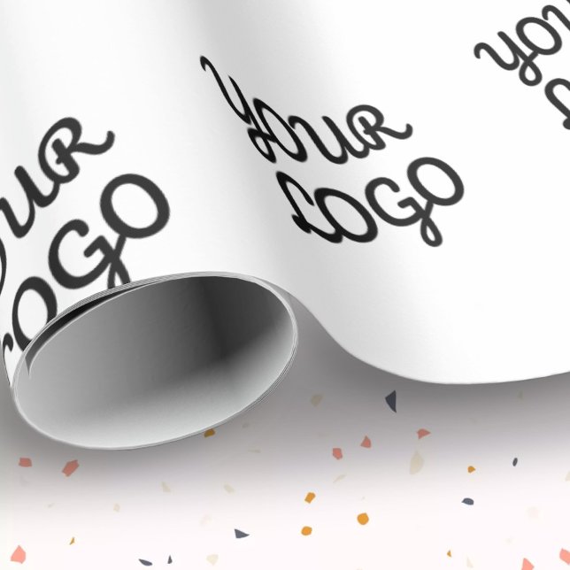 Din logotyp eller design i rutnät presentpapper (Skapare uppladdad)