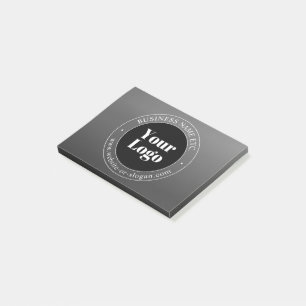 Din Logotyp eller design och redigerbar text Post-it Block