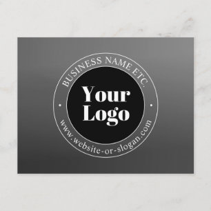 Din Logotyp eller design och redigerbar text Tilläggskort