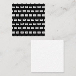 Din Logotyp eller design Redigerbar bakgrund för Tilläggskort