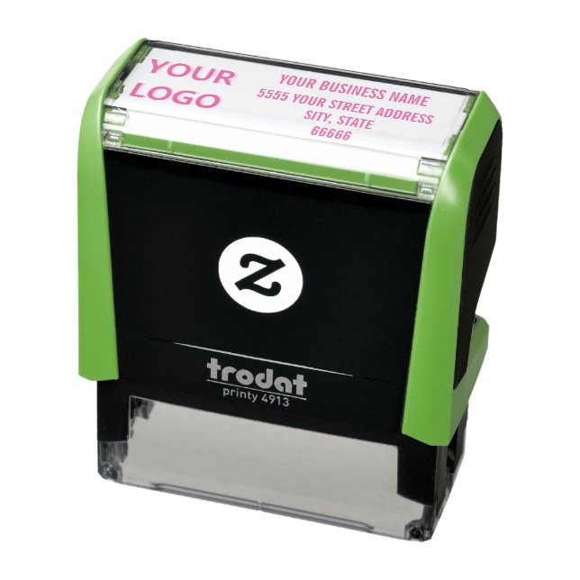 Din Logotyp eller Foto Namn Info Adress Stämpel Ex (Produkt)