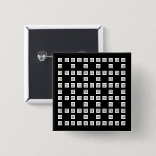 Din Logotyp eller image Unik upprepande Mönster Knapp