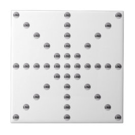 Din Logotyp eller någon överladdad bild | Star Mön Kakelplatta