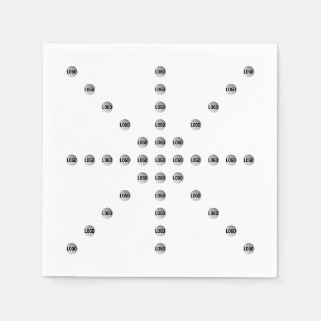 Din Logotyp eller någon överladdad bild | Star Mön Pappersservett (Framsidan)