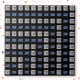 Din Logotyp eller överförd bild | Geometric Mönste Kakelplatta