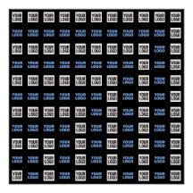 Din Logotyp eller överförd bild | Geometric Mönste