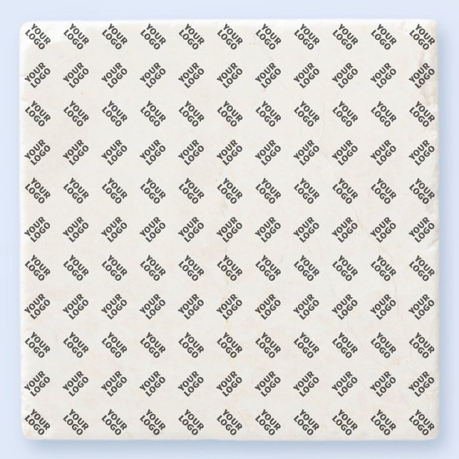 Din Logotyp | Enkelt alternerande upprepande Mönst Stenunderlägg (Skapare uppladdad)