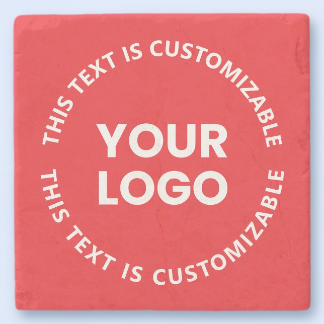 Din Logotyp/eventuell överladdad bild och cirkulär Stenunderlägg (Skapare uppladdad)