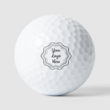 Din Logotyp Golf Bollar