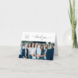 Din Logotyp här Anpassningsbar Photo Business Comp Tack Kort