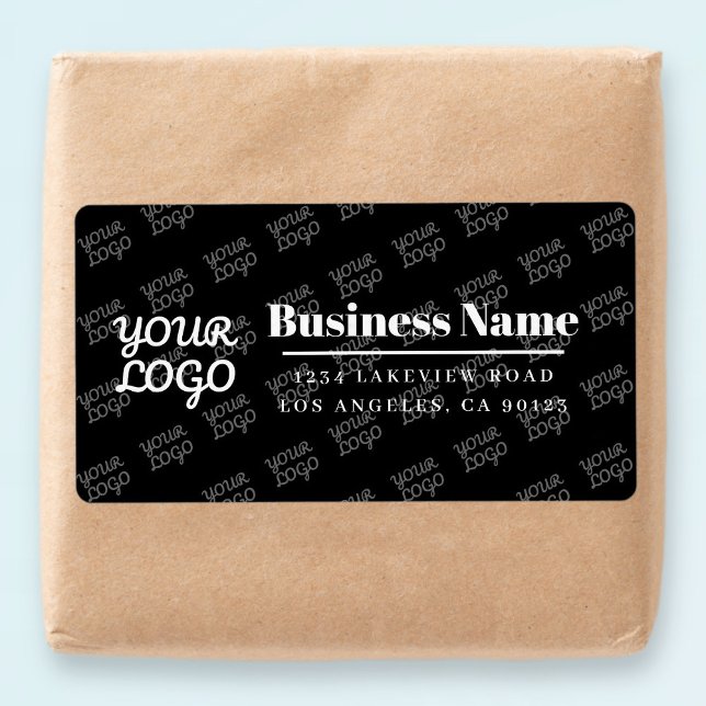 Din Logotyp har en kompilerad modern Returadress Fraktsedel (Skapare uppladdad)