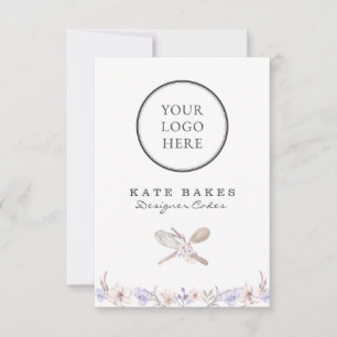Din Logotyp här gör att Blommigten blir fuktig Inbjudningar