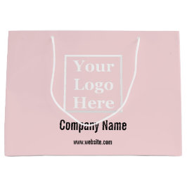 Din Logotyp här mall på Blekens Rosa