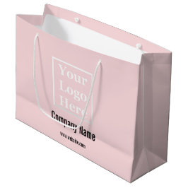 Din Logotyp här mall på Blekens Rosa