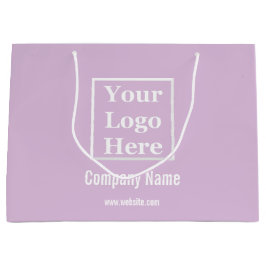 Din Logotyp här mall på Lilac