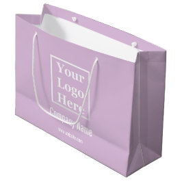 Din Logotyp här mall på Lilac