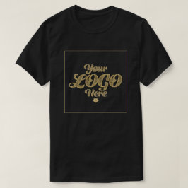 Din Logotyp här - Manar Black Färg T Shirt