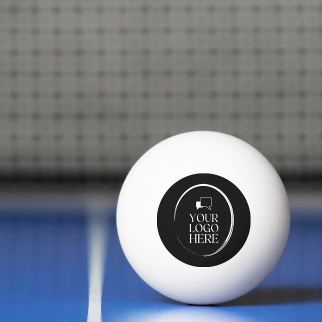 Din logotyp här modern pingisboll (Netto)