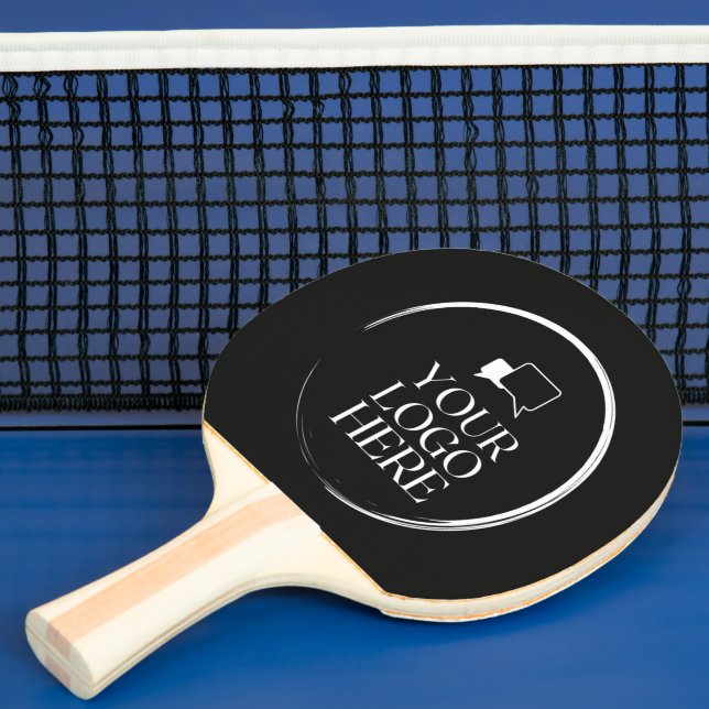 Din logotyp här modern pingisracket (Insitu)