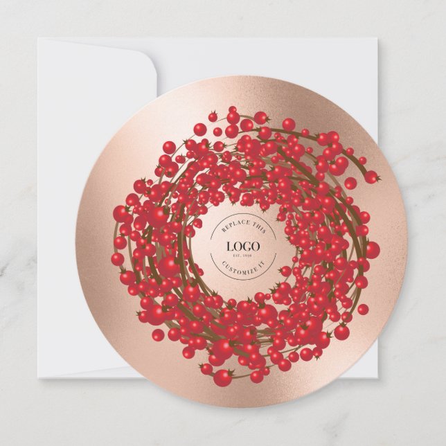 Din Logotyp kommer hit. Julkort (Framsida)