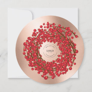 Din Logotyp kommer hit. Julkort